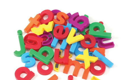 Alphamagnets Lowercase 42 Pieces Multicolored