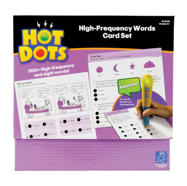 Educational Insights Hot Dots® High Frequency Words Set