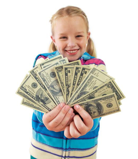 Lets Pretend Play Money Coins &