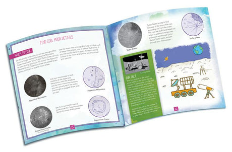 Nancy B's Science Clue MoonScope & Sky Gazers Activity Journal