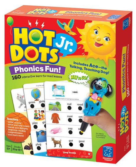 Phonics Fun 80 2-Sided Cards & Power Pen