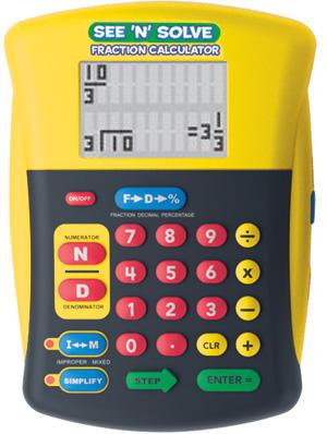 See n' Solve Fraction Calculator