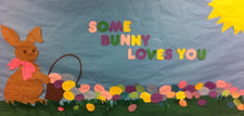 Some-BUNNY Loves You! - Easter Bulletin Board Idea