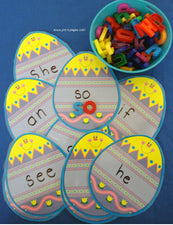 Easter Literacy Center Activities