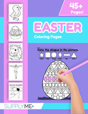 Easter Coloring Pages Bundle - 45+ Printable Easter Coloring Sheets!