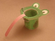 Hungry Frogs - Fun Craft and Game for Leap Day!