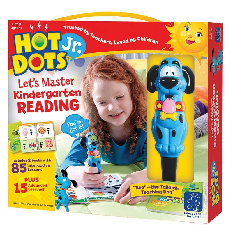 Educational Insights Hot Dots® Jr. Let's Master Kindergarten Reading