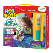 Educational Insights Hot Dots® Let's Master Grade 2 Reading