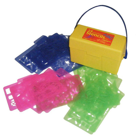 Stencil Mill 24/Pk In Plastic Box