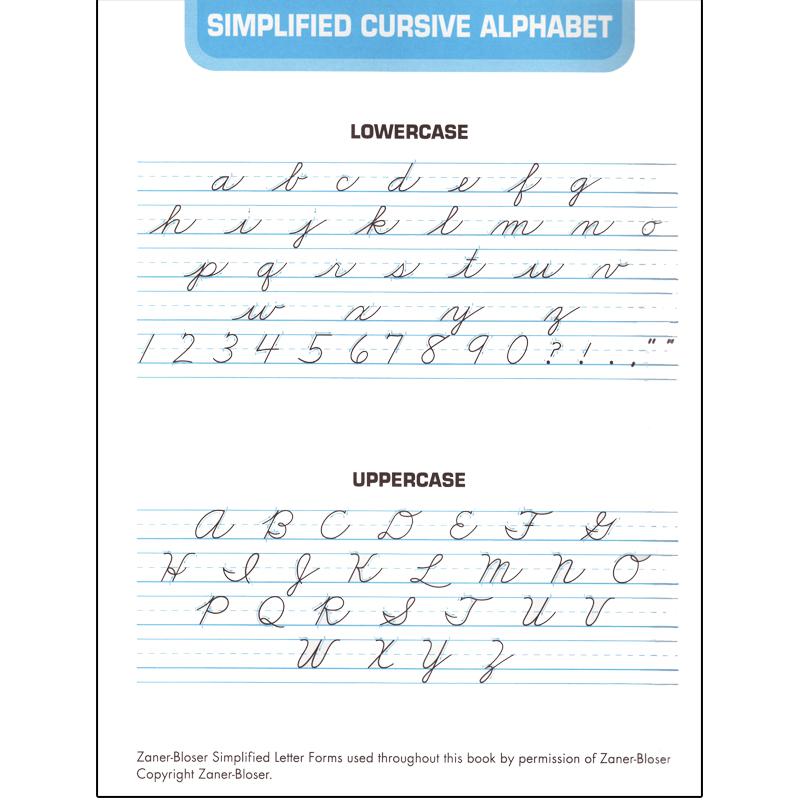 Handwriting Skills Simplified Learning Cursive