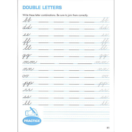 Handwriting Skills Simplified Improving Cursive