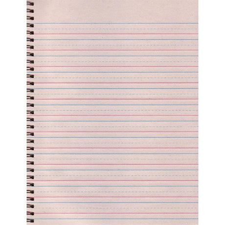Light Blue Writing Journal, 1/2" Ruling, Grades 2-3