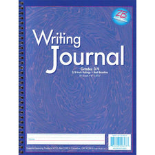 Dark Blue Writing Journal, 3/8" Ruling, Grades 3-4