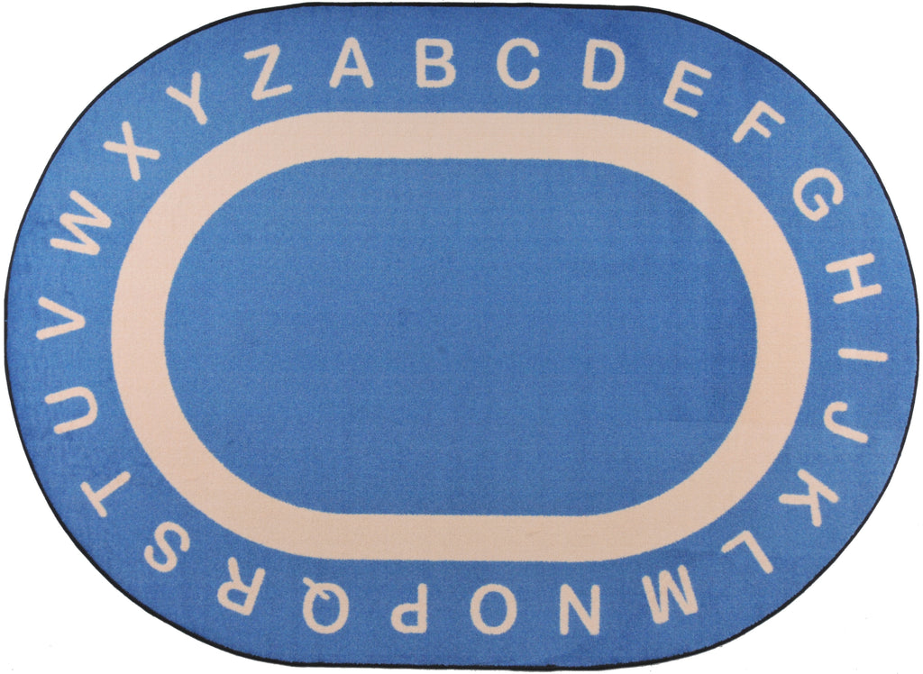Endless Alphabet© Classroom Rug, 7'7"  Round Seaside