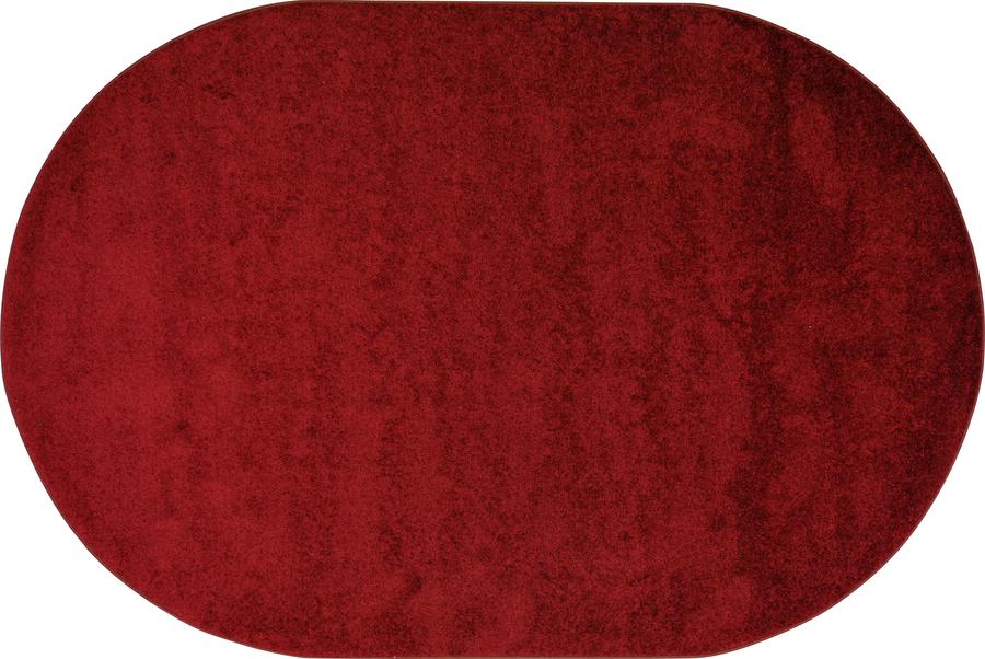 Endurance© Classroom Rug, 6' x 9'  Oval Burgundy