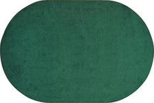 Endurance© Classroom Rug, 6' x 9'  Oval Forest