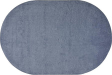 Endurance© Classroom Rug, 6' x 9'  Oval Glacier Blue