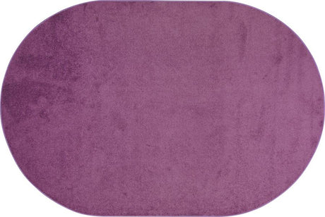Endurance© Classroom Rug, 6' x 9'  Oval Purple