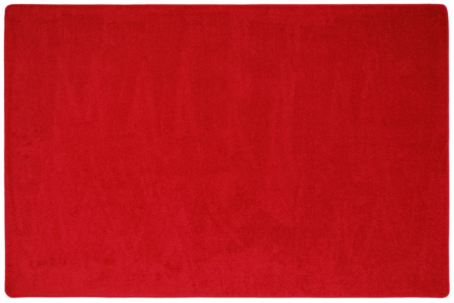 Endurance© Classroom Rug, 12' x 6' Rectangle Red