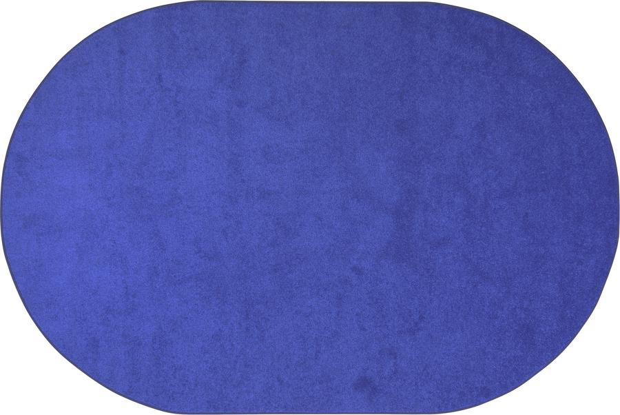 Endurance© Classroom Rug, 6' x 9'  Oval Royal Blue