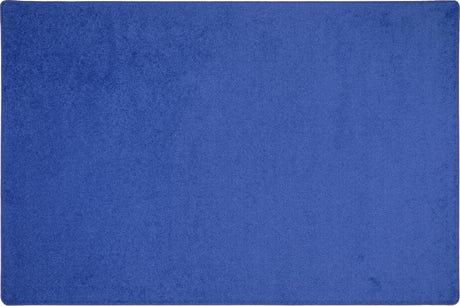 Endurance© Classroom Rug, 6' x 9' Rectangle Royal Blue