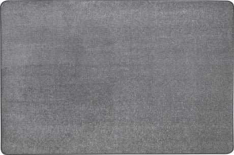 Endurance© Classroom Rug, 6' x 9'  Oval Silver