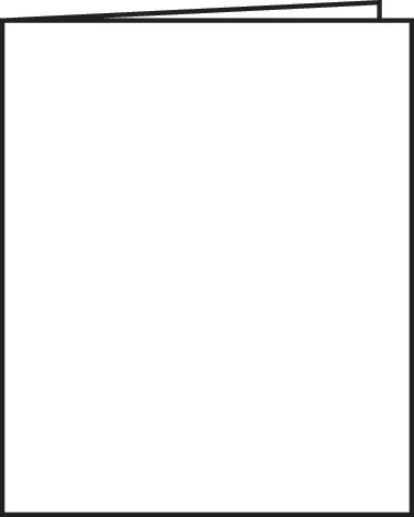 White Softcover Blank Book, 7" x 8.5"