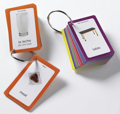 Spanish in a Flash Cards, Set 1