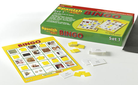 Spanish in a Flash Bingo Game, Set 1