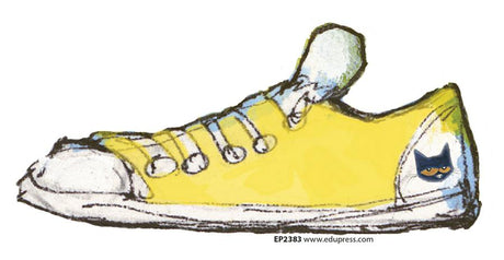 We're Rocking In Our Learning Shoes Bulletin Board Set Featuring Pete the Cat®