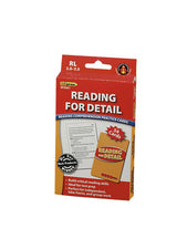 Reading for Detail Practice Cards, Red Level
