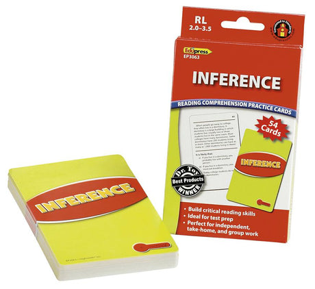 Inference Practice Cards, Red Level