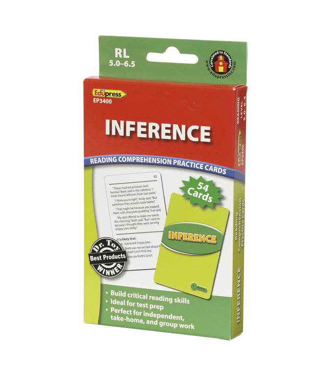 Inference Practice Cards, Green Level