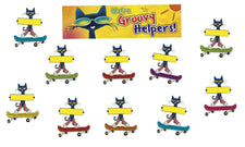 Groovy Classroom Jobs Mini Bulletin Board Set Featuring Pete the Cat®