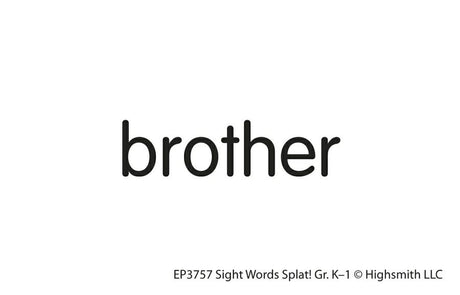 Sight Words Splat Game, Grades K-1