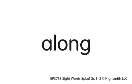 Sight Words Splat Game, Grades 1-2