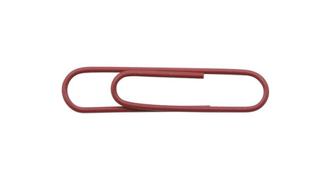 Vinyl Coated Paper Clips Jumbo Size 40Pk