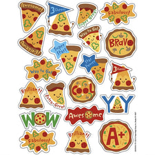 Pizza Scented Stickers