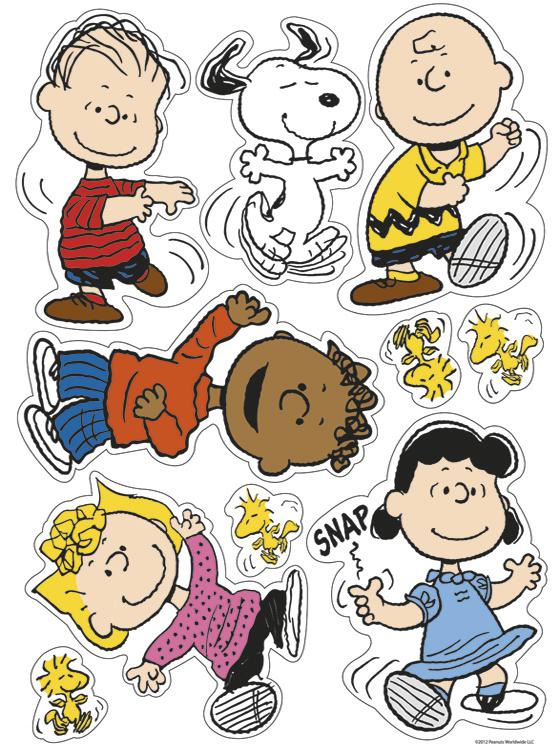 Peanuts® Classic Characters Window Clings