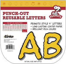 Peanuts® Deco Letters Yellow