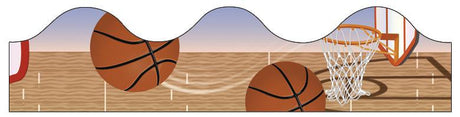 Basketball Deco Bulletin Board Trim 