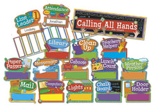 Hands On Management Job Chart Mini Bulletin Board Set