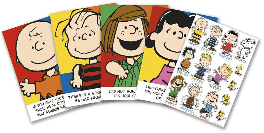 Peanuts® Characters And Motivational Phrases Bulletin Board Set