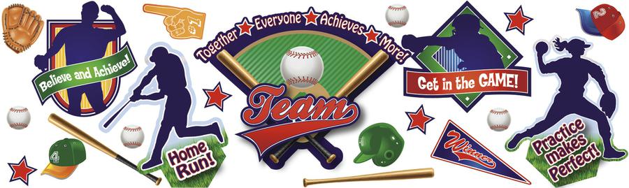 Baseball Bulletin Board Set 