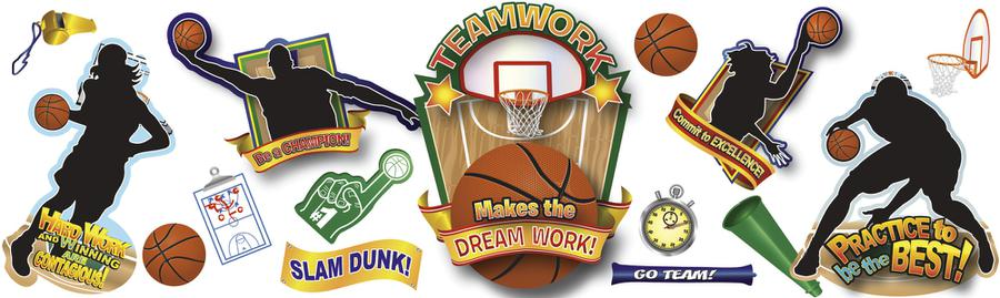 Basketball Bulletin Board Set 
