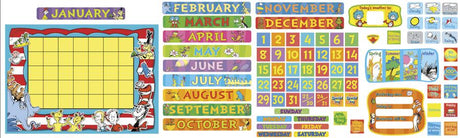 Dr. Seuss™ Calendar Bulletin Board Set