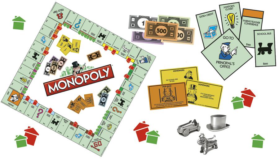 Monopoly Mini Bulletin Board Set