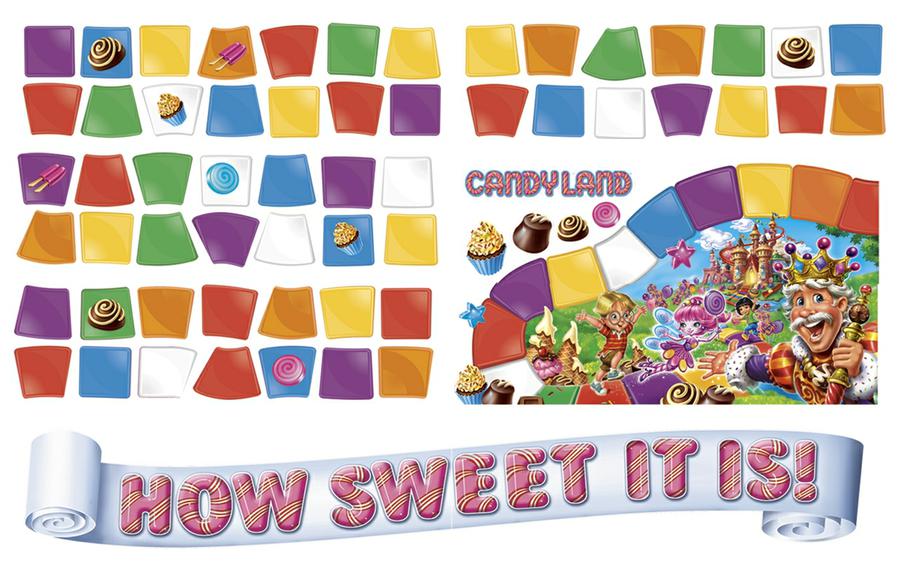 Candy Land How Sweet Mini Bulletin Board Set