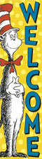 Vertical Banner Cat in the Hat™ Welcome