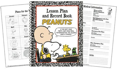 Peanuts® Lesson Plan And Record Book